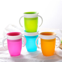 Baby Learning Drinking Cup for Autumn & Winter - Easy Open Mouth