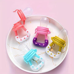 Silicone Baby Food Supplement Fruit Teether for Babies 6+ Months