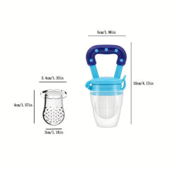Silicone Baby Food Supplement Fruit Teether for Babies 6+ Months