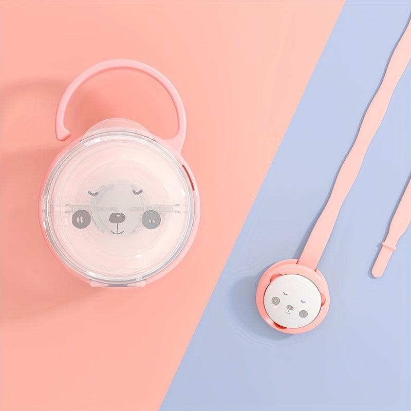 Pacifier Box Teether Storage Box Anti-drop Chain