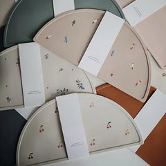 Kids' Delight Silicone Placemats Waterproof & Table Worthy