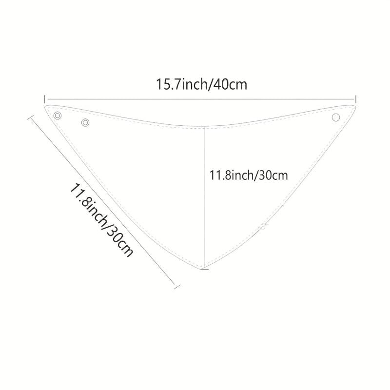 10-Pack Muslin Baby Bibs 100% Cotton Unisex Drool Teething Bibs