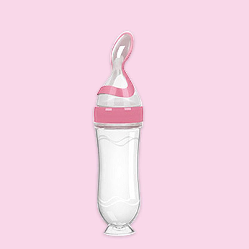 Baby Rice Cereal Bottle with Spoon & Feeder