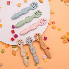 Baby Silicone Spoon Molar Stick for Complementary Food