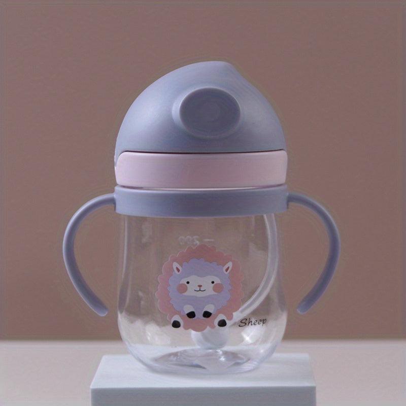 280ml Infant Anti-Choking Drinking Cup with Straw