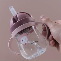280ml Infant Anti-Choking Drinking Cup with Straw