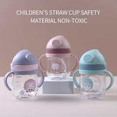 280ml Infant Anti-Choking Drinking Cup with Straw