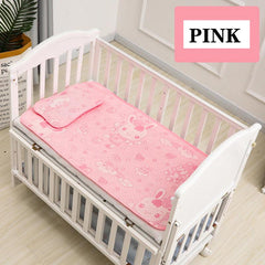 Kids Viscose Mat And Pillow Set Waterproof Changing Pad
