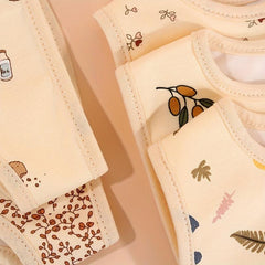 3pcs Cotton Gauze Baby Bibs Waterproof Newborn Infants Burp Cloths