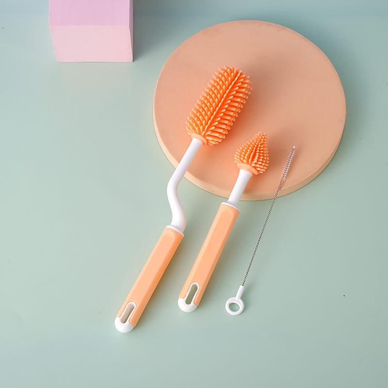 3pc Set Baby Bottle Cleaning Brush