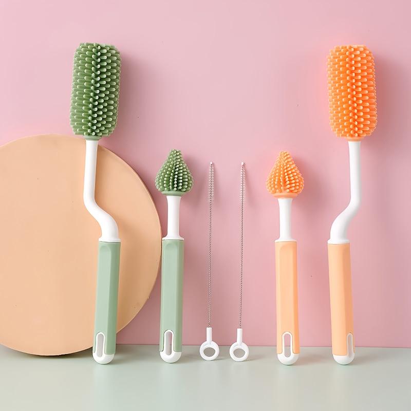 3pc Set Baby Bottle Cleaning Brush