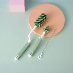 3pc Set Baby Bottle Cleaning Brush