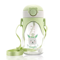 10oz Baby Sippy Cup Spill Proof Straw Transition Bottle for Toddlers