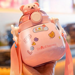 600ml Bear Insulation Cup for Women