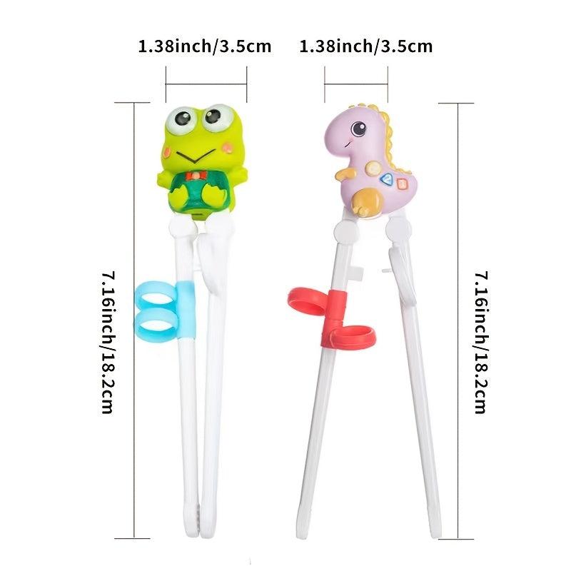 Dino & Frog Training Chopsticks for Toddlers