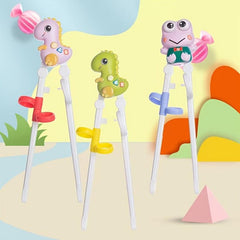Dino & Frog Training Chopsticks for Toddlers