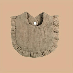 Dark Lace Bib For Baby Girls And Boys