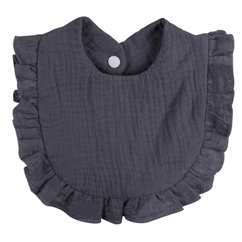 Dark Lace Bib For Baby Girls And Boys