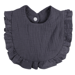 Dark Lace Bib For Baby Girls And Boys
