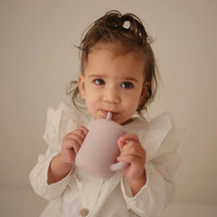 Silicone Training Cup With Straw Non Slip Handles NO BPA