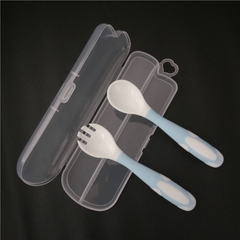 Baby Learning Spoon Fork Set Bendable 2pcs