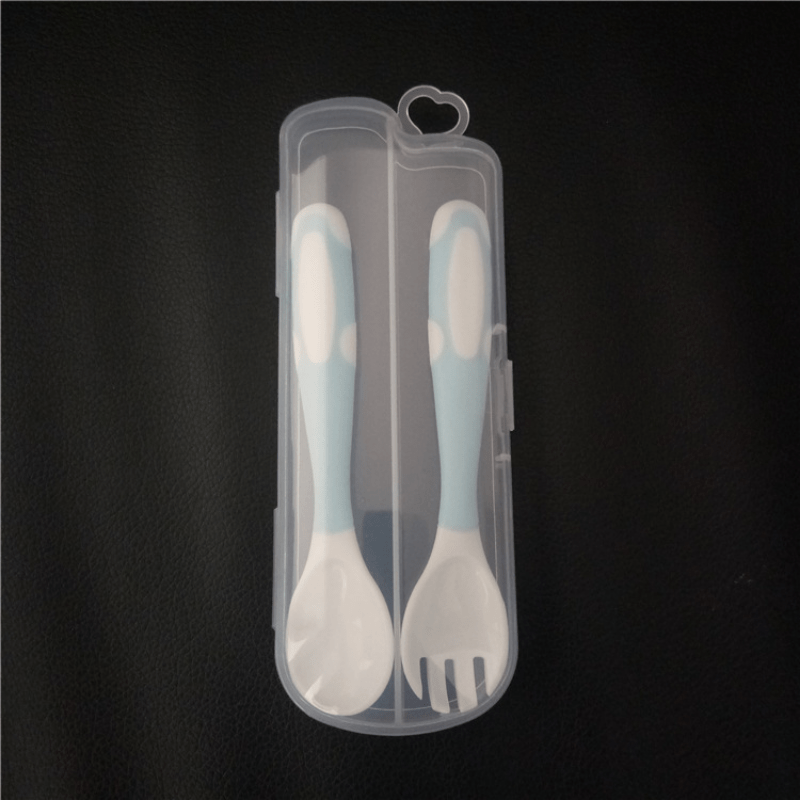 Baby Learning Spoon Fork Set Bendable 2pcs