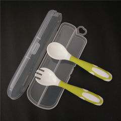 Baby Learning Spoon Fork Set Bendable 2pcs