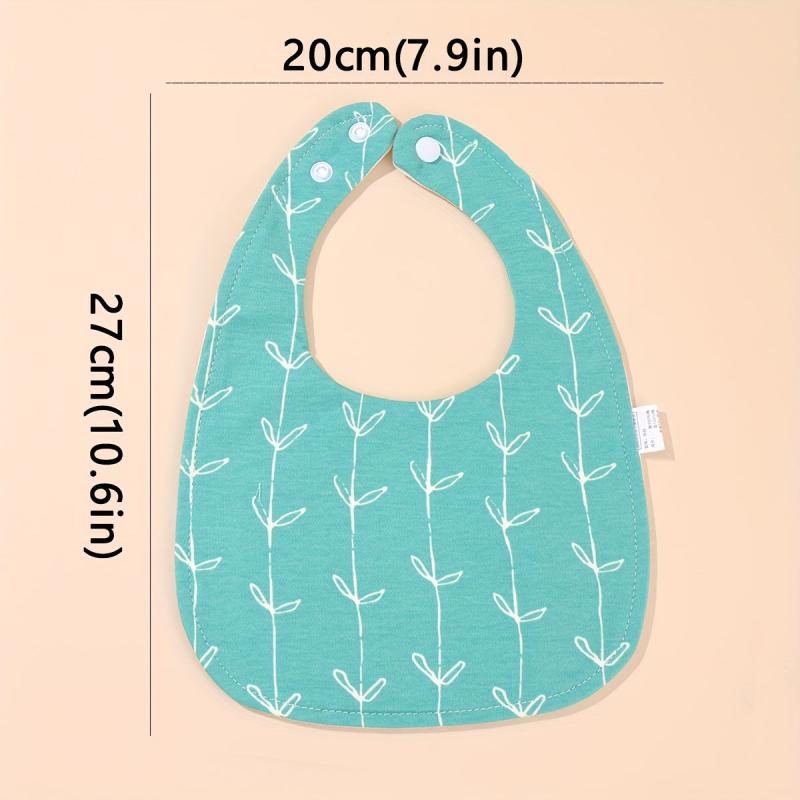 2pcs Cotton Gause Baby Bibs Infants Kids Bandana Burp Cloths Soft