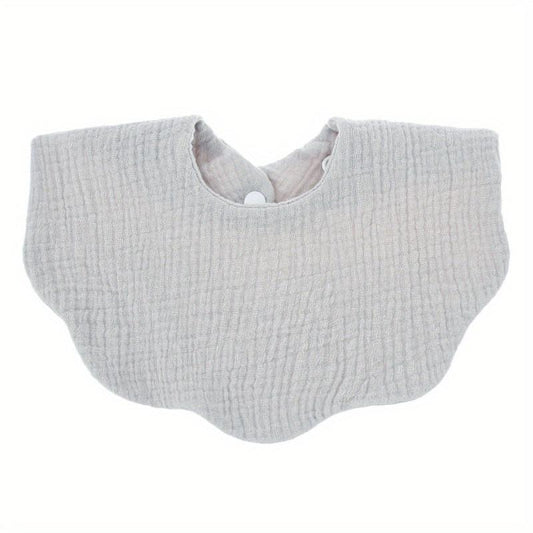 Soft Baby Feeding Bib and Washcloth Set