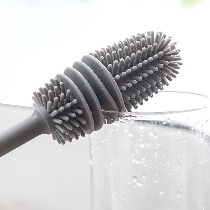 Long Handle Silicone Cup Brush - Household Cleaning Brush