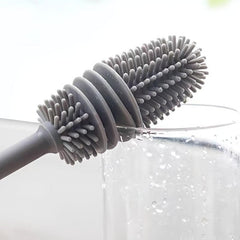 Long Handle Silicone Cup Brush - Household Cleaning Brush