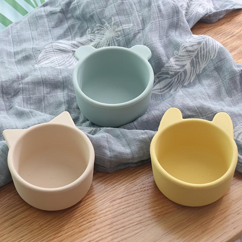 BPA Silicone Baby Food Bowl for Feeding & Tableware