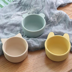BPA Silicone Baby Food Bowl for Feeding & Tableware