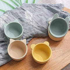 BPA Silicone Baby Food Bowl for Feeding & Tableware