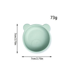 BPA Silicone Baby Food Bowl for Feeding & Tableware