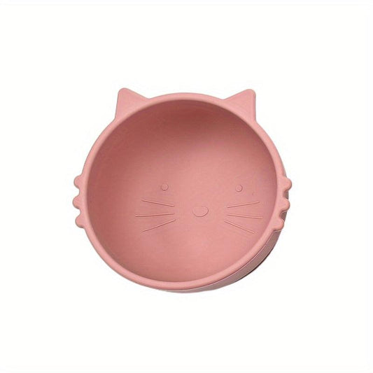 Kids Silicone Tableware with Suction Cups BPA-Free Bowls