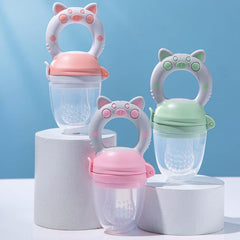 Baby Food Feeding Spoon Juice Extractor Fruit Feeder Pacifier