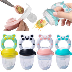 Baby Food Feeding Spoon Juice Extractor Fruit Feeder Pacifier