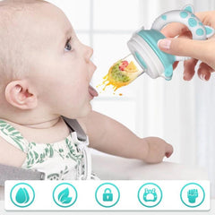 Baby Food Feeding Spoon Juice Extractor Fruit Feeder Pacifier