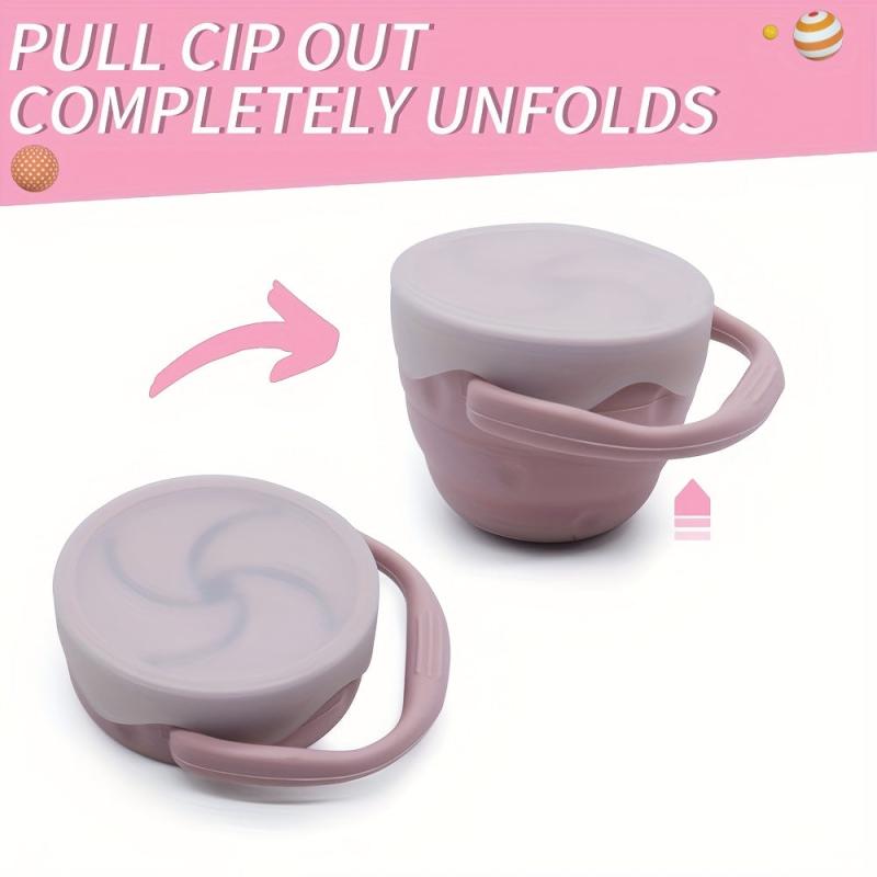 Silicone Snack Cup Learning Cup
