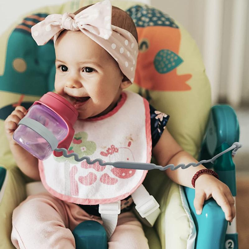 Adjustable Silicone Toy Straps for Baby Strollers