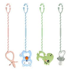 Adjustable Silicone Toy Straps for Baby Strollers