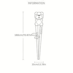 Non slip Baby Practising Chopsticks Cartoon Bear Training