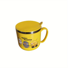 304 Stainless Steel Kids' Drinking Cup with Anti Fall and Measurement Scale