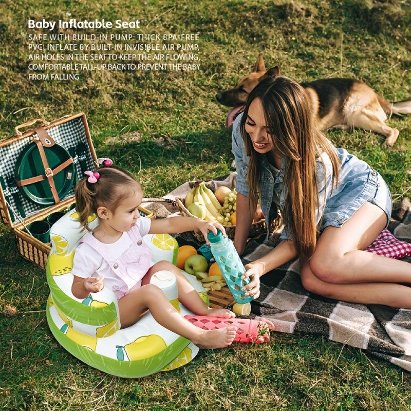 Portable Inflatable Learning Seat for Baby Dining Chair