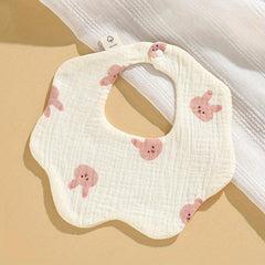 Baby 6-Layer Gauze Bib Anti-Dirty Cotton Bib