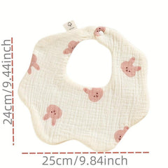 Baby 6-Layer Gauze Bib Anti-Dirty Cotton Bib