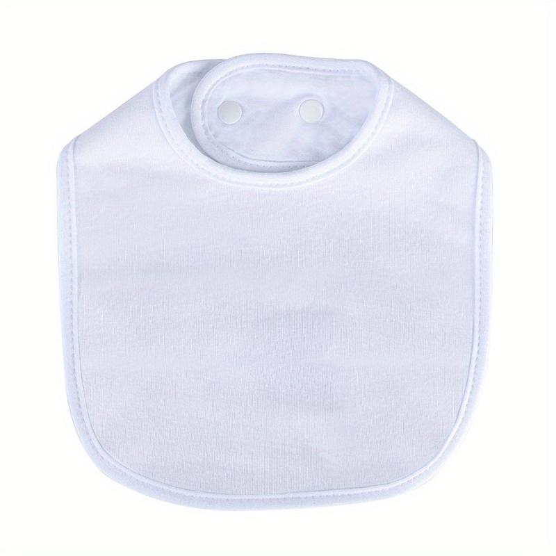 10pcs Waterproof 100% Organic Cotton Bibs Baby 4 Layers Unisex Bandana Bib