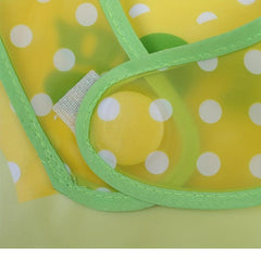 Waterproof Bib for Boys & Girls Little Monkey & Frog Print