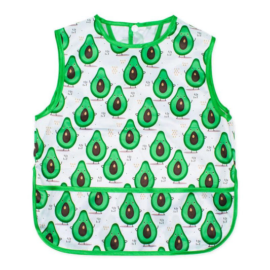 Mumsbest Baby Bib Waterproof Feeding Smock with Food Catcher 6-24 Months